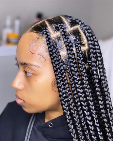 cute braid styles for medium hair|pictures of medium box braids.